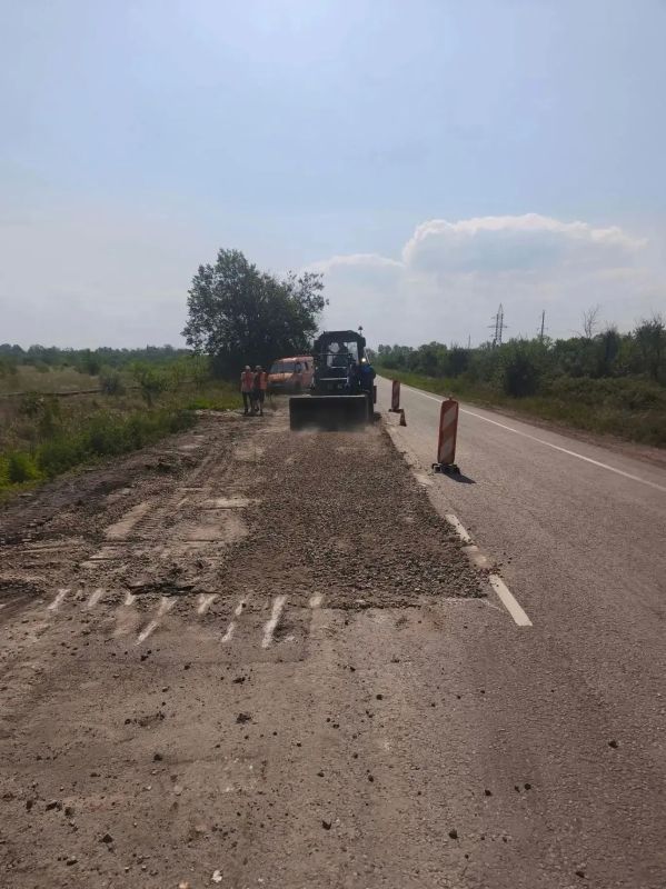 Разрушенное основание заменено на новое: что изменилось на трассе Белое – Лутугино Разрушенное основание заменено на новое: что изменилось на трассе Белое – Лутугино