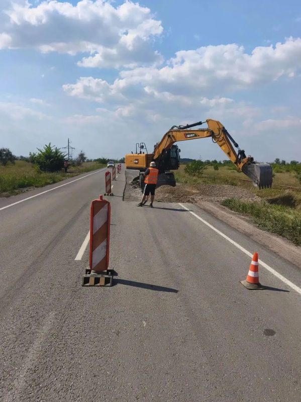 Разрушенное основание заменено на новое: что изменилось на трассе Белое – Лутугино Разрушенное основание заменено на новое: что изменилось на трассе Белое – Лутугино