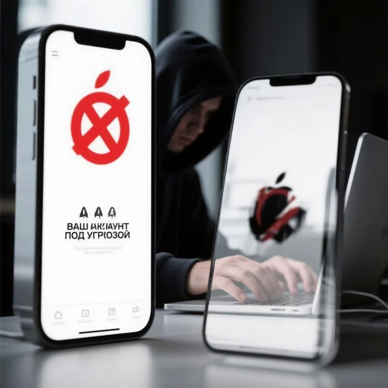 Шантаж через iCloud. Вестник Киберполиции России предупреждает - Одна из популярных схем кибервымогателей — манипуляции с Apple ID