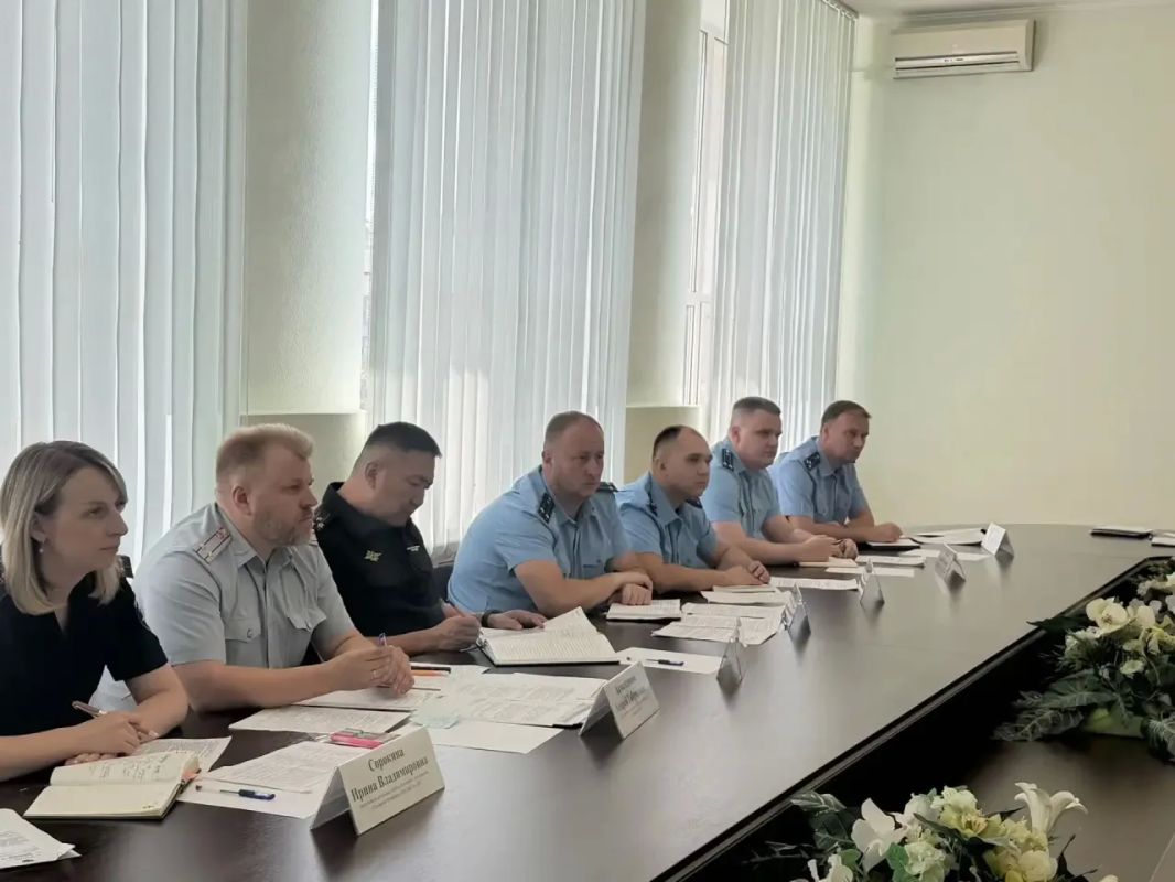Руководство УФСИН России по ЛНР приняло участие в заседании межведомственной рабочей группы Руководство УФСИН России по ЛНР приняло участие в заседании межведомственной рабочей группы