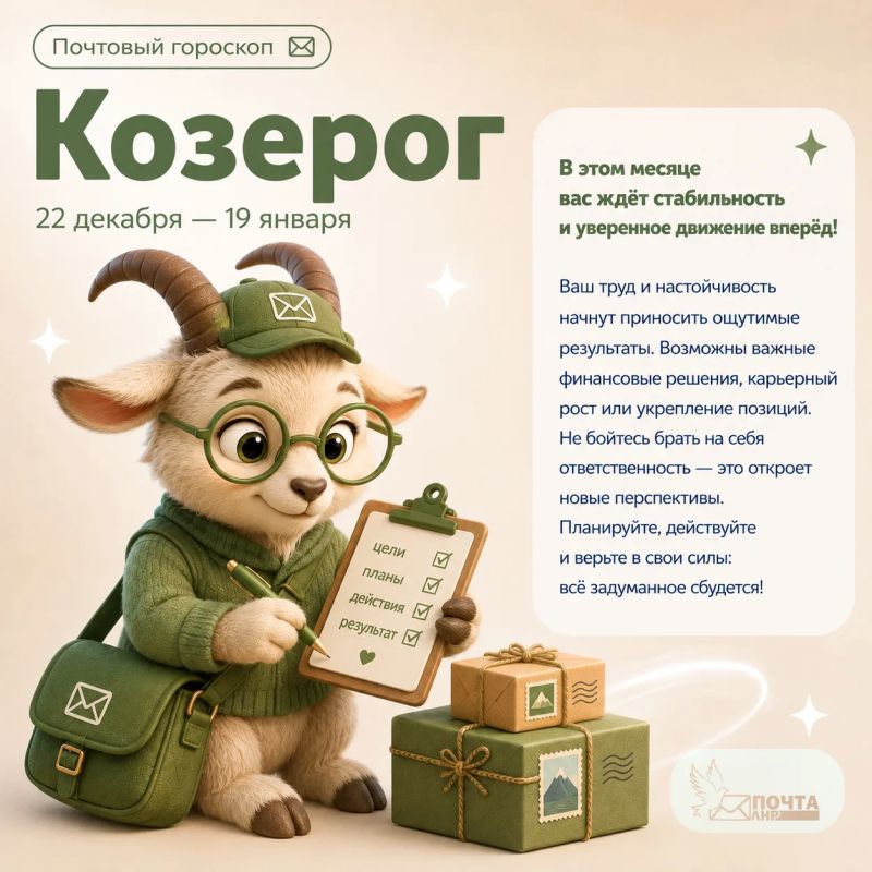 Почтовый гороскоп на август! Почтовый гороскоп на август!