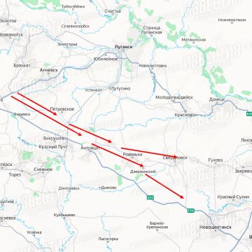 Примерно по данному маршруту тревога БПЛА