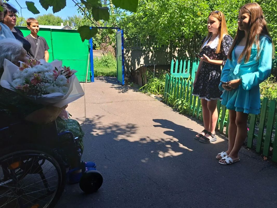 Жительница пгт Ясеновский отметила 96-летие Жительница пгт Ясеновский отметила 96-летие