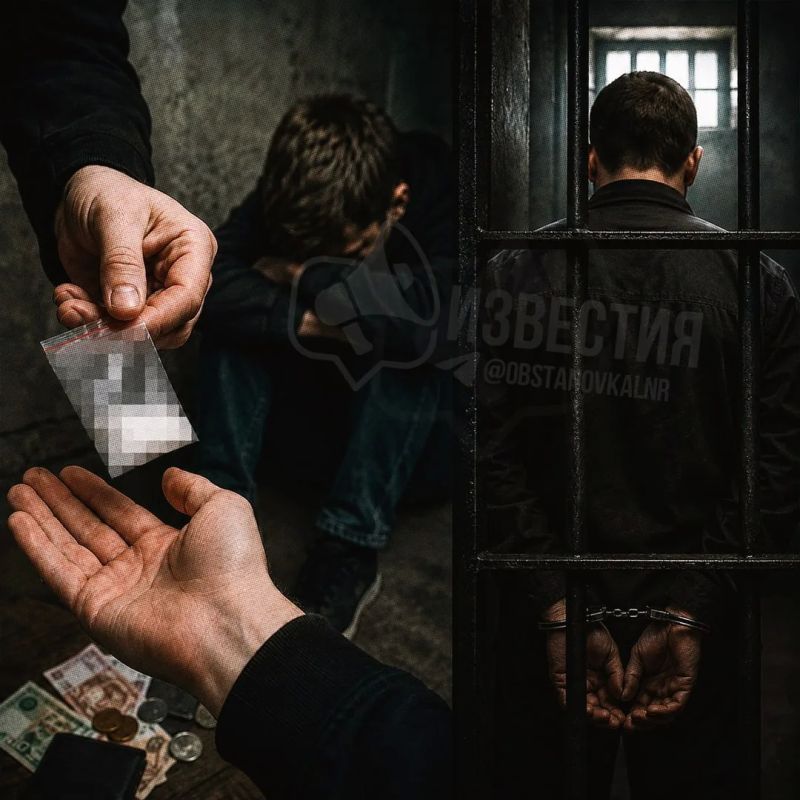 11 лет колонии получил житель Алчевска, давший наркотики своему несовершеннолетнему племяннику