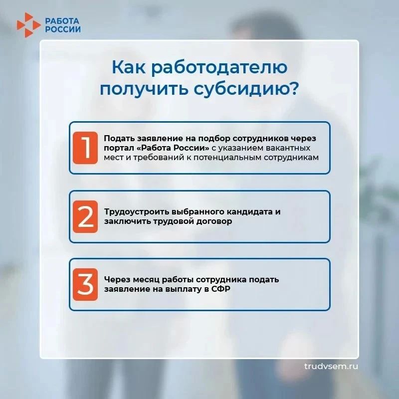 Как работодателю получить субсидию за наем работника? Как работодателю получить субсидию за наем работника?