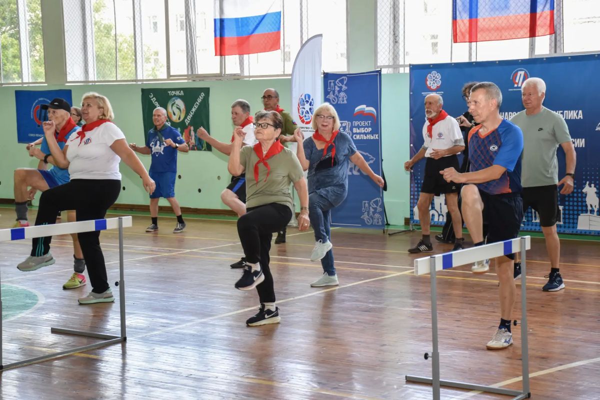 Открытие спартакиады: возраст – не помеха! Открытие спартакиады: возраст – не помеха!