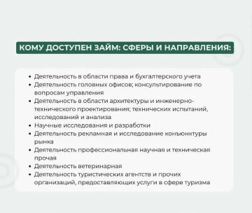 Льготный займ «Социальный»