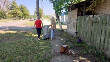 Благоустройство территорий посёлков городского округа продолжается