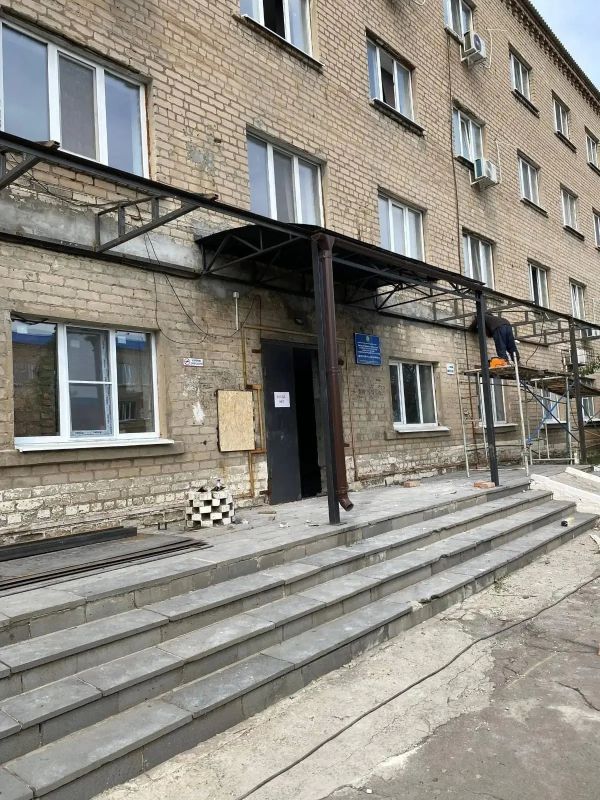 Детская поликлиника в Красном Луче преображается с помощью Башкортостана