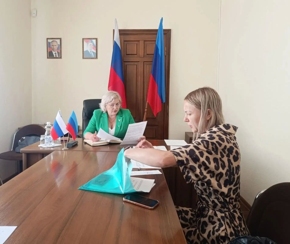 Заместитель Главы Администрации города Луганска провела личный прием граждан Заместитель Главы Администрации города Луганска провела личный прием граждан