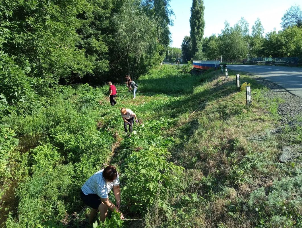 В Малоивановке состоялся субботник, организованный в рамках Всероссийской акции "Вода России" В Малоивановке состоялся субботник, организованный в рамках Всероссийской акции "Вода России"