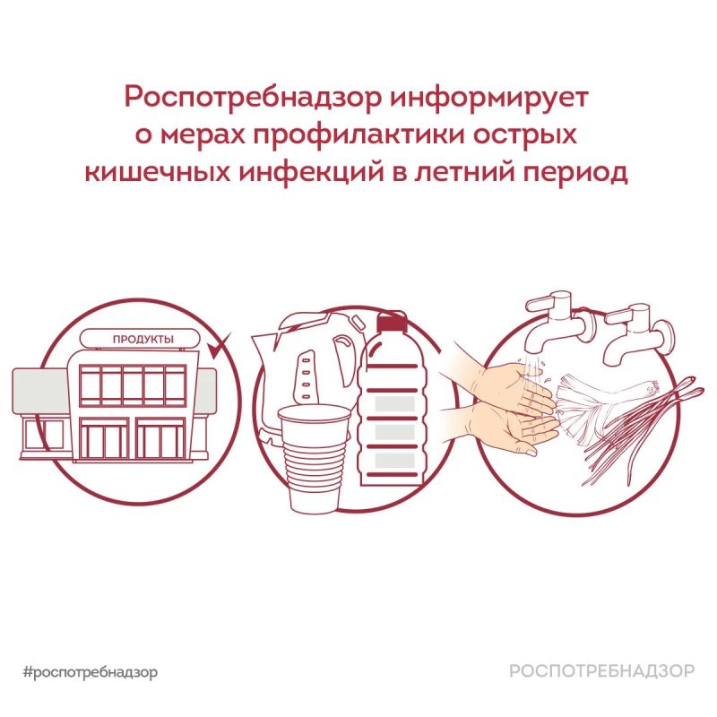 Меры профилактики острых кишечных инфекций в летний период