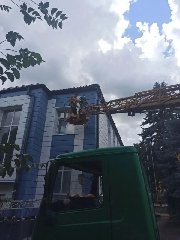 В здании Администрации Беловодского муниципального округа полным ходом идут работы по комплексному обновлению В здании Администрации Беловодского муниципального округа полным ходом идут работы по комплексному обновлению