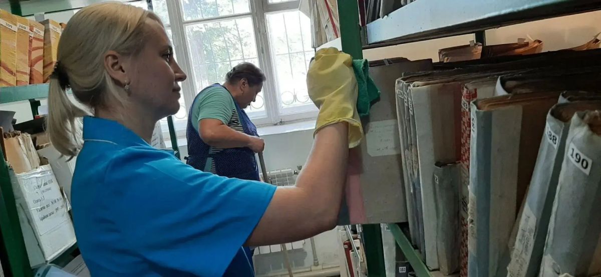 Сохранность документов начинается с чистоты! Сохранность документов начинается с чистоты!