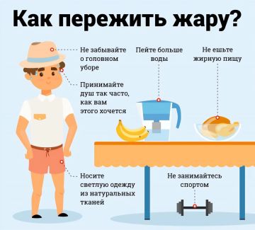 Как пережить жару: советы врача-терапевта Наталии Гальченко