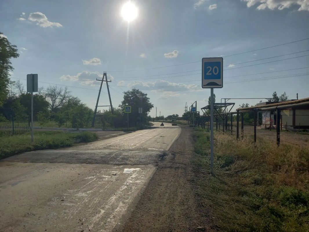 В селе Власовка выполнены работы по обеспечению безопасности участников дорожного движения В селе Власовка выполнены работы по обеспечению безопасности участников дорожного движения
