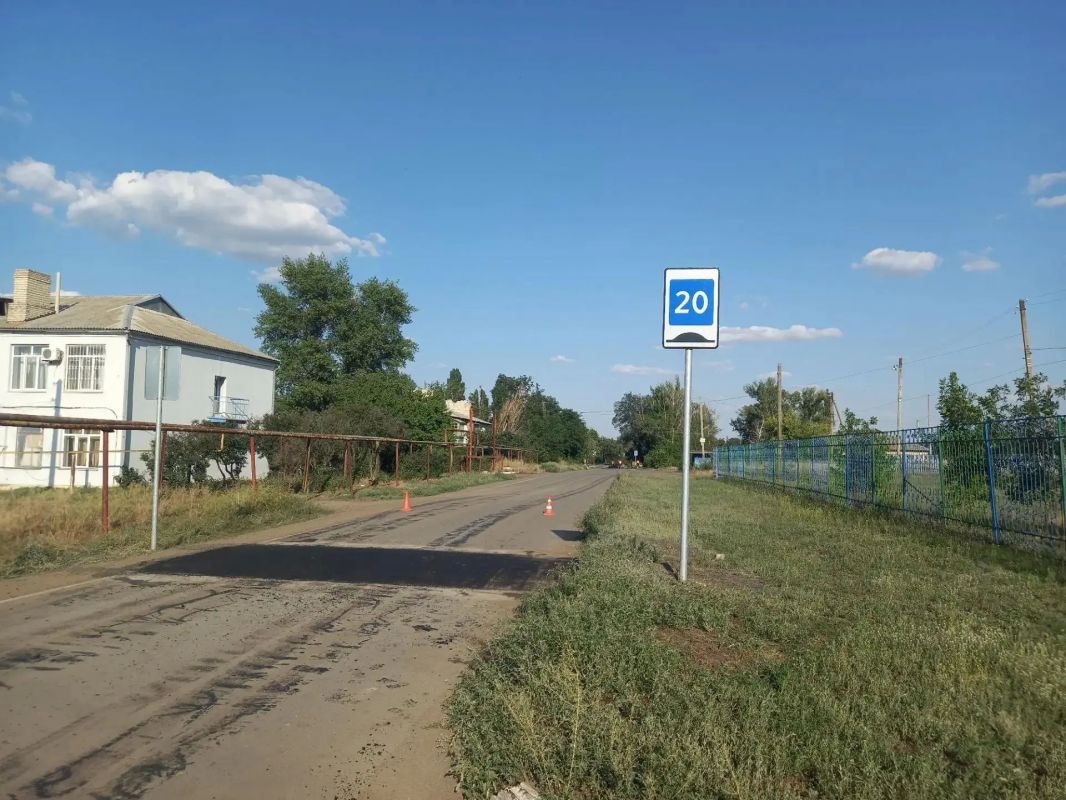 В селе Власовка выполнены работы по обеспечению безопасности участников дорожного движения В селе Власовка выполнены работы по обеспечению безопасности участников дорожного движения