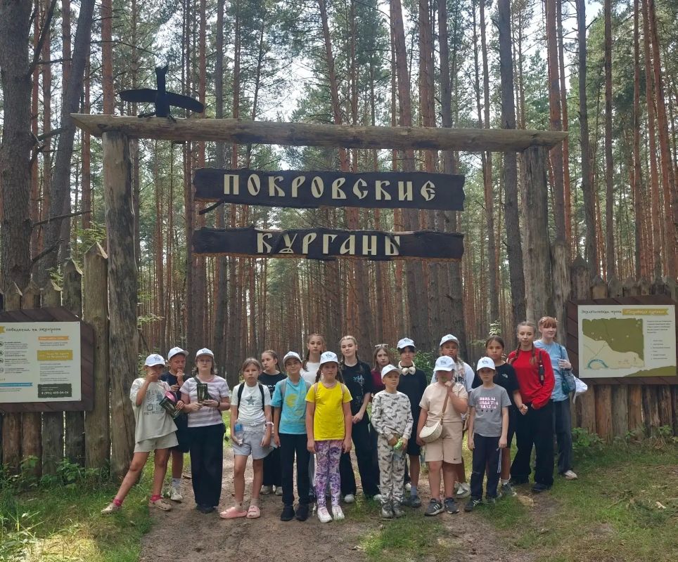 25 детей из ЛНР приняли участие в смене детской полевой экспедиции «Засечная дружина» на территории национального парка «Угра» Калужской области