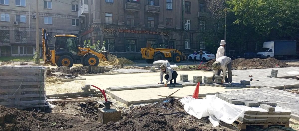Проспект Ленина преображается Проспект Ленина преображается