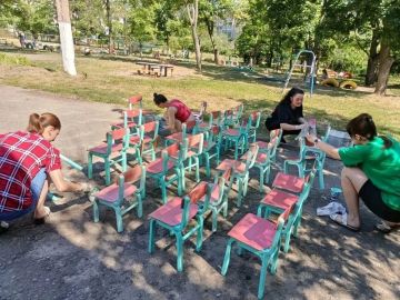 В ГБДОУ ЛНР "Петровский ясли-сад № 2 "Аист" завершены ремонтные работы