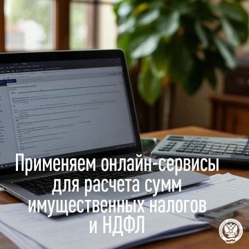 Сервисы ФНС России предлагают налогоплательщикам воспользоваться онлайн-инструментами для самостоятельного предварительного расчета будущих налоговых платежей: