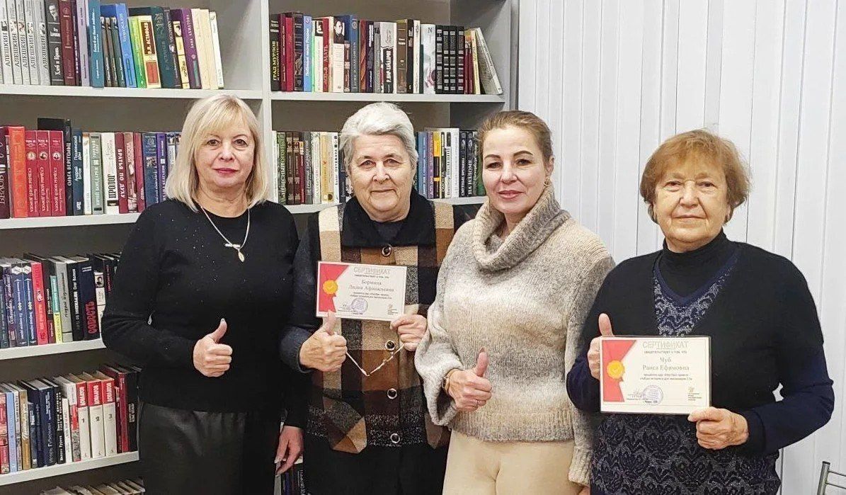 Светлана Гребенькова: Алчевский проект «Азбука Интернета для пенсионеров 2.0» победил в региональном этапе Международной премии #МЫ ВМЕСТЕ Светлана Гребенькова: Алчевский проект «Азбука Интернета для пенсионеров 2.0» победил в региональном этапе Международной премии #МЫ ВМЕСТЕ