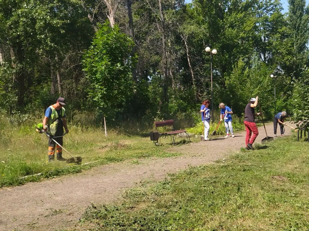 В городе Суходольске проведены работы по благоустройству В городе Суходольске проведены работы по благоустройству