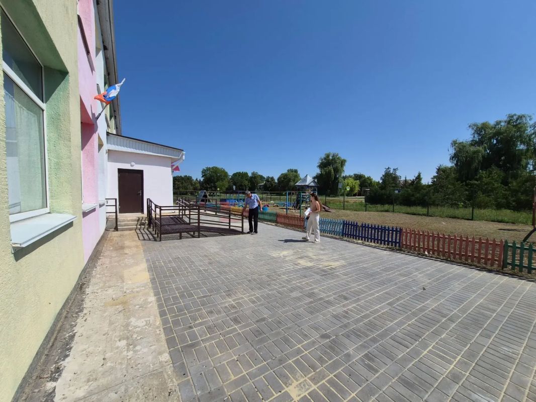 В селе Новоалександровка капитально ремонтируют садик «Ромашка» по Народной программе В селе Новоалександровка капитально ремонтируют садик «Ромашка» по Народной программе