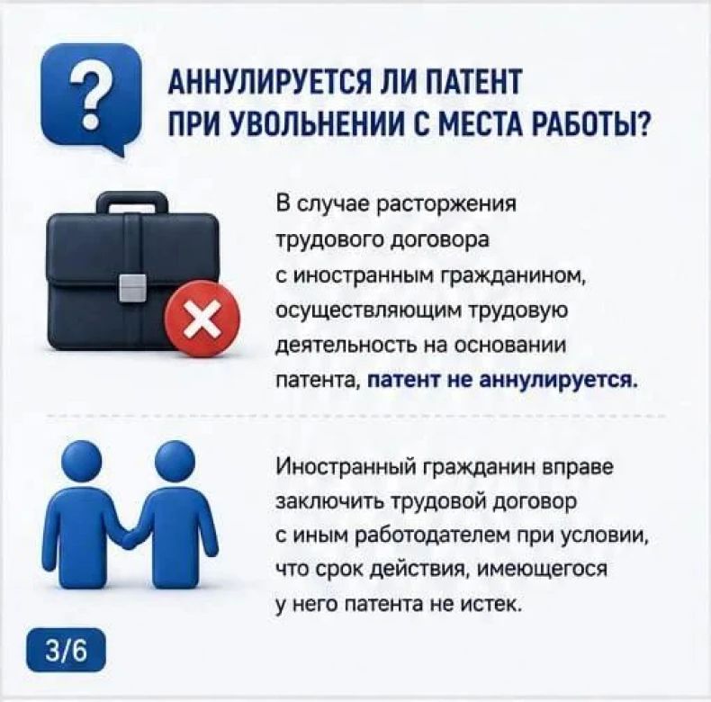 Трудовая деятельность иностранного гражданина в Российской Федерации на основании патента Трудовая деятельность иностранного гражданина в Российской Федерации на основании патента