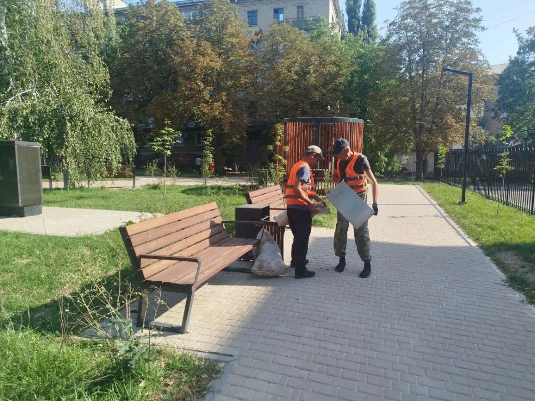 Благоустройство городского округа город Ровеньки продолжается Благоустройство городского округа город Ровеньки продолжается