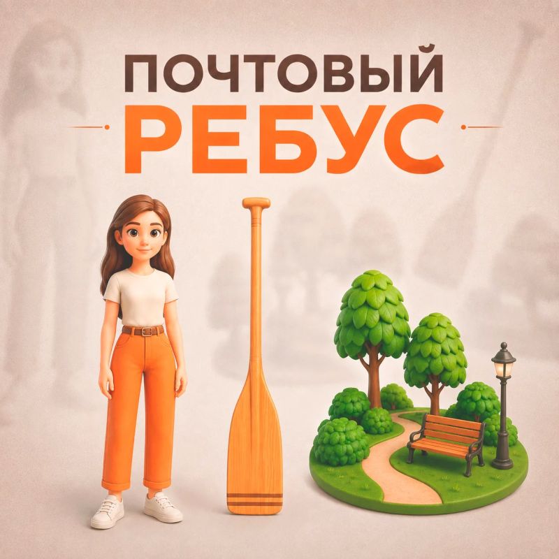 ПОЧТОВЫЙ РЕБУС. Сегодня предлагаем вам разгадать наш новый почтовый ребус! + + — что за скульптура скрывается за этими подсказками? Подсказка: скульптура была установлена 90 лет назад и расположена в самом крупном парке...