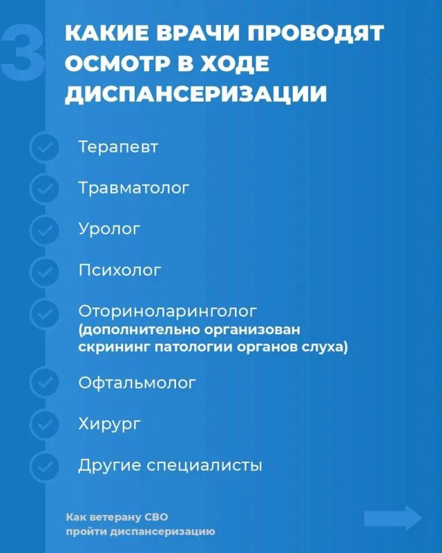 Инструкция: как ветерану СВО пройти углубленную диспансеризацию при поддержке фонда «Защитники Отечества» Инструкция: как ветерану СВО пройти углубленную диспансеризацию при поддержке фонда «Защитники Отечества»