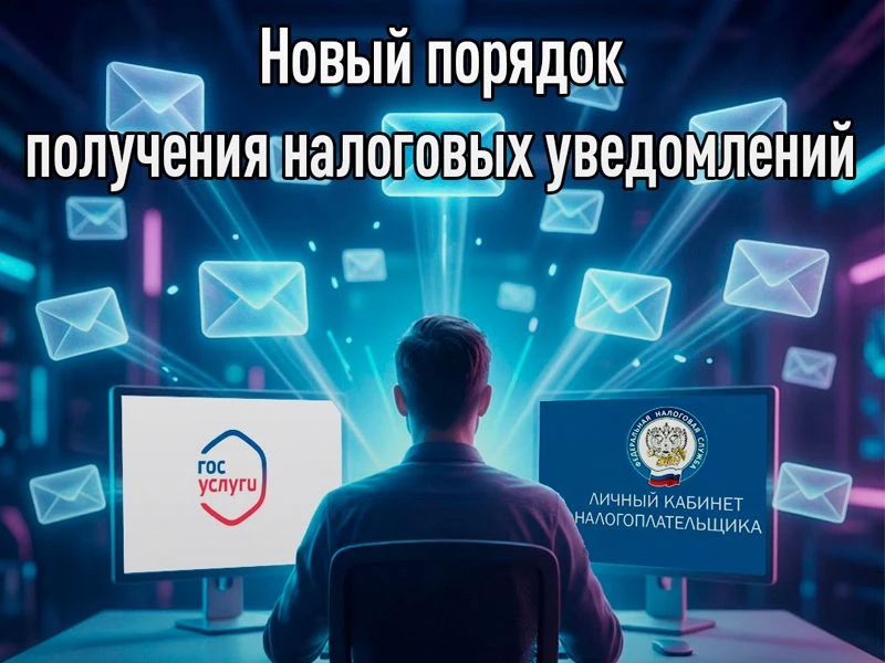 Специалисты Межрайонной ИФНС России №2 по Луганской Народной Республике напоминают о новом порядке налоговых уведомлений