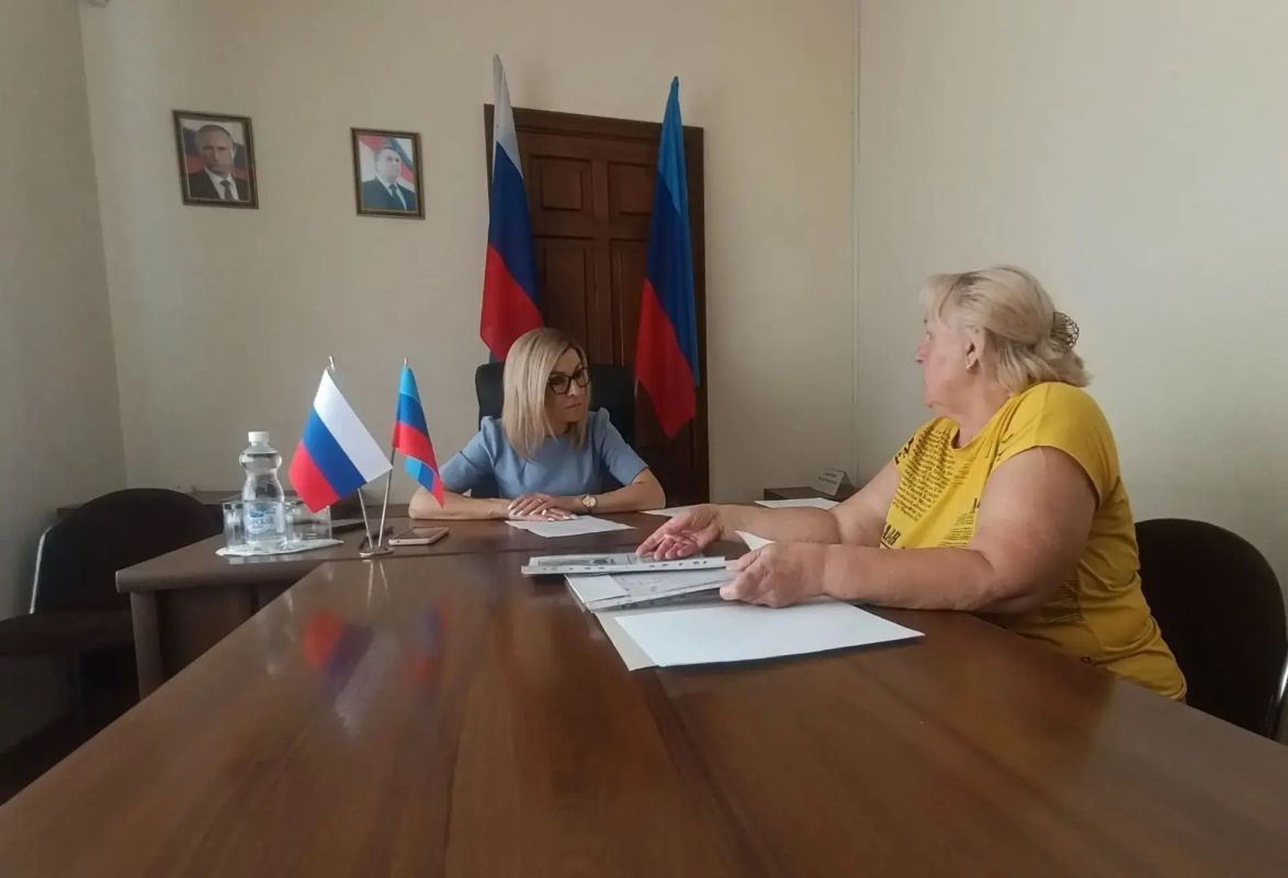 Заместитель Главы Администрации города Луганска провела личный прием граждан