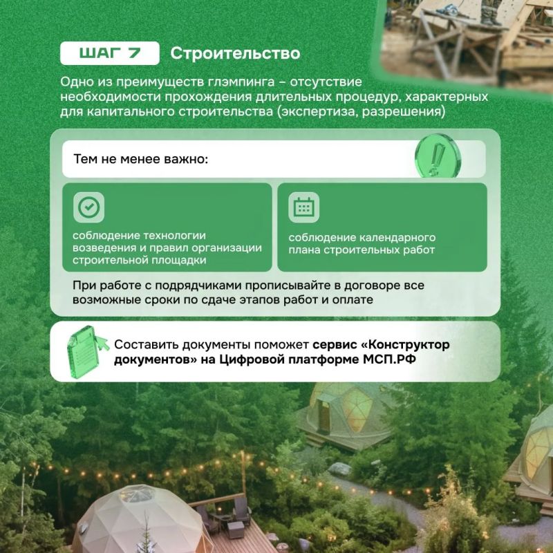 Глэмпинг — инвестиционный тренд Глэмпинг — инвестиционный тренд