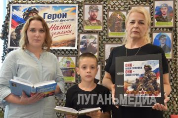 В центральной библиотеке Белокуракино открылась фотовыставка «О героях нашего времени»