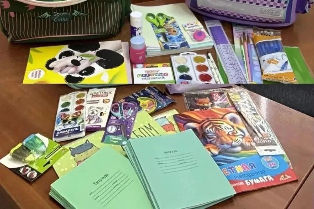 Ведомства Красноярского края собрали 450 ранцев с канцелярией для школьников Свердловского округа ЛНР Ведомства Красноярского края собрали 450 ранцев с канцелярией для школьников Свердловского округа ЛНР