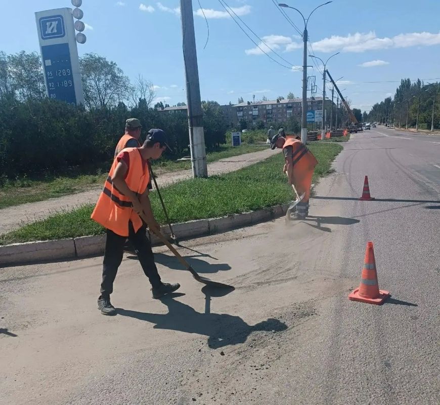 Коммунальными службами проведены работы на территории города