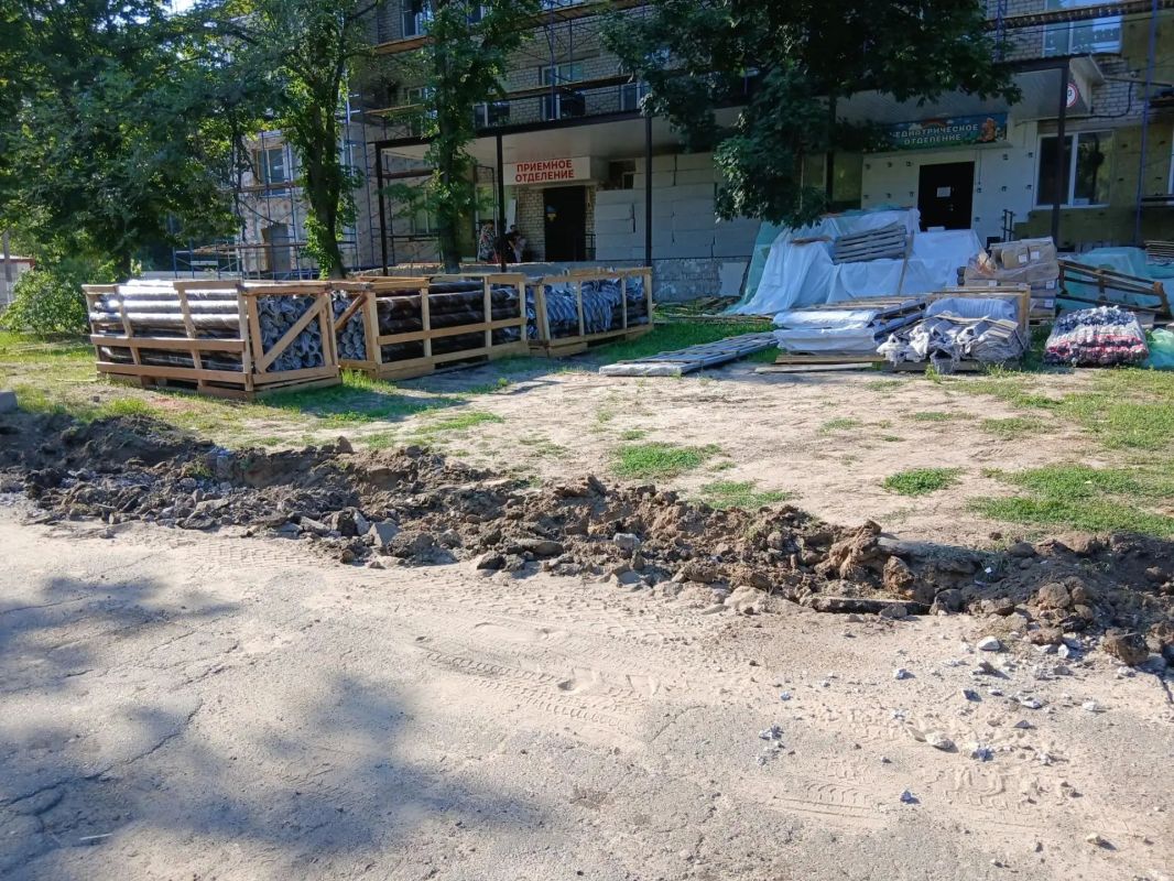 В Центральной районной больнице стартовал ремонт внутрибольничных проездов В Центральной районной больнице стартовал ремонт внутрибольничных проездов