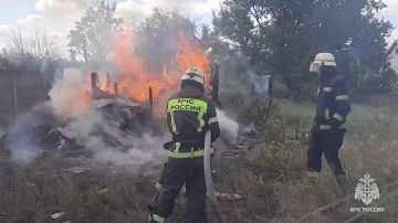 Спасатели потушили пожар в Северодонецком округе