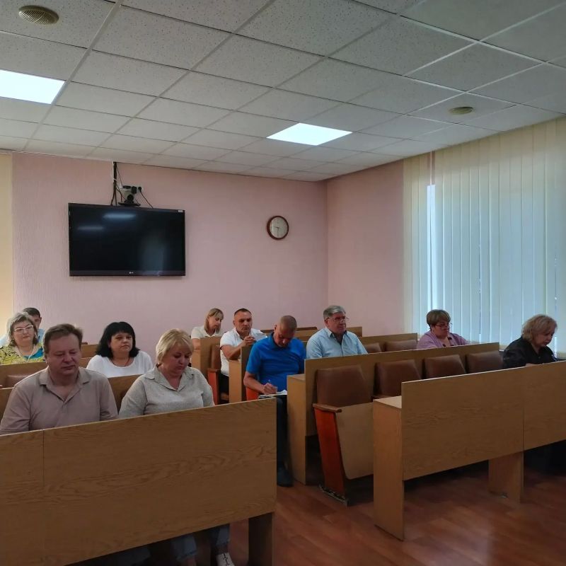 Состоялось плановое рабочее совещание Состоялось плановое рабочее совещание