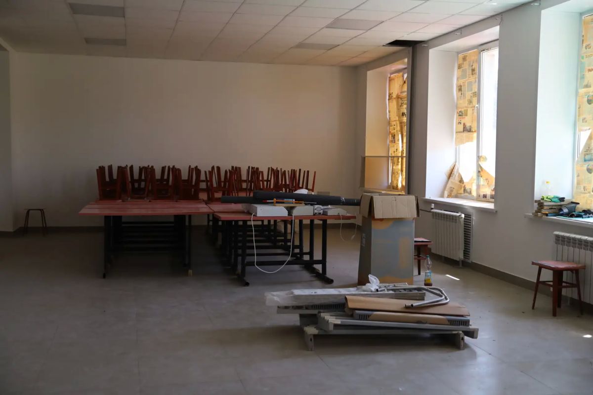 В Зимогорье по Народной программе завершается ремонт школы имени Героя Советского Союза И.С. Малько В Зимогорье по Народной программе завершается ремонт школы имени Героя Советского Союза И.С. Малько