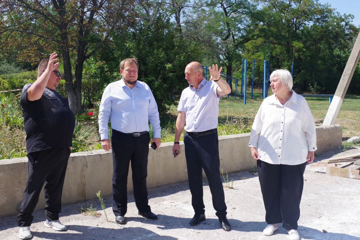Зимогорьевская школа имени Ивана Малько готова на 90 % Зимогорьевская школа имени Ивана Малько готова на 90 %