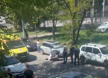 Сообщают, что сбили ребенка на улице Газеты Луганской Правды