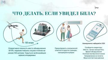 Что делать, если вы заметили БПЛА в небе