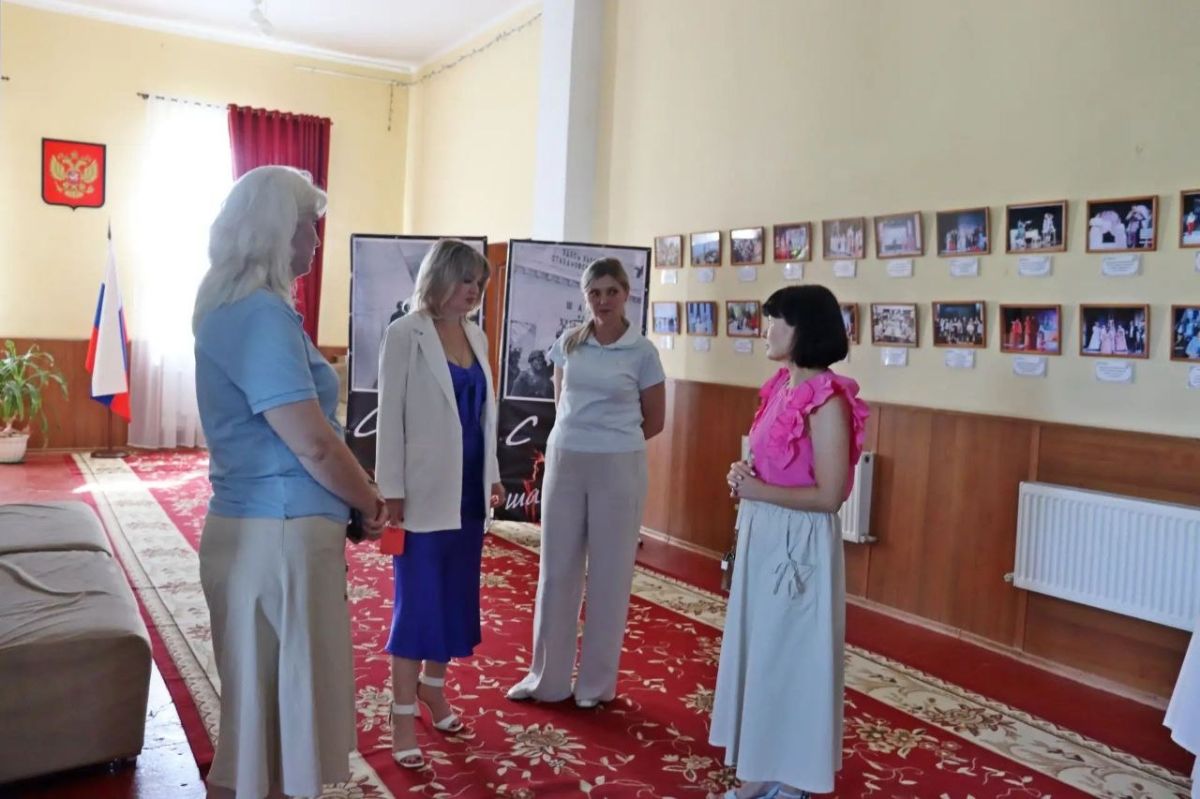 Наталия Жулинская: Рабочую неделю начала с поездки в Ирмино Наталия Жулинская: Рабочую неделю начала с поездки в Ирмино