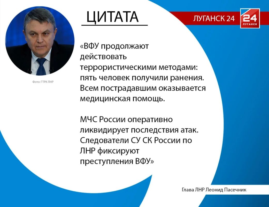 Пять жителей Республики получили ранения в результате атак ВФУ