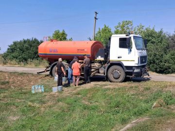 Владимир Чернев: 18 августа организован подвоз воды в село Бондарево