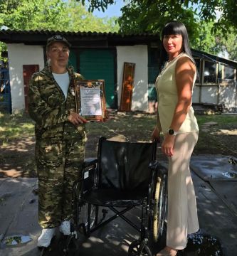 В День гуманитарной помощи — адресная поддержка жителю пгт Дзержинский