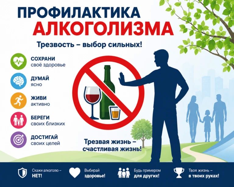 Профилактика употребления алкоголя: выбор в пользу здоровья и безопасности